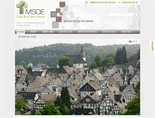 Tablet Screenshot of msoe.org